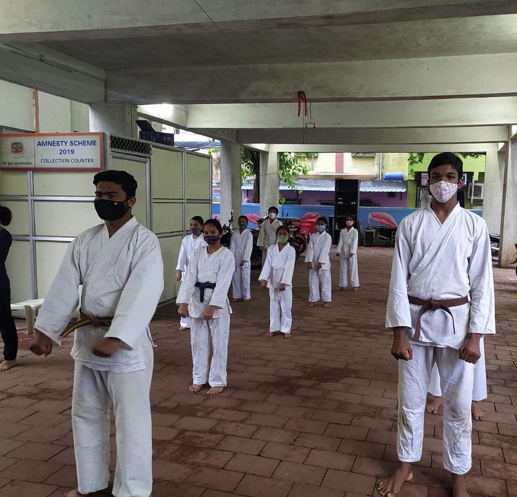 Outdoor Karate Practice