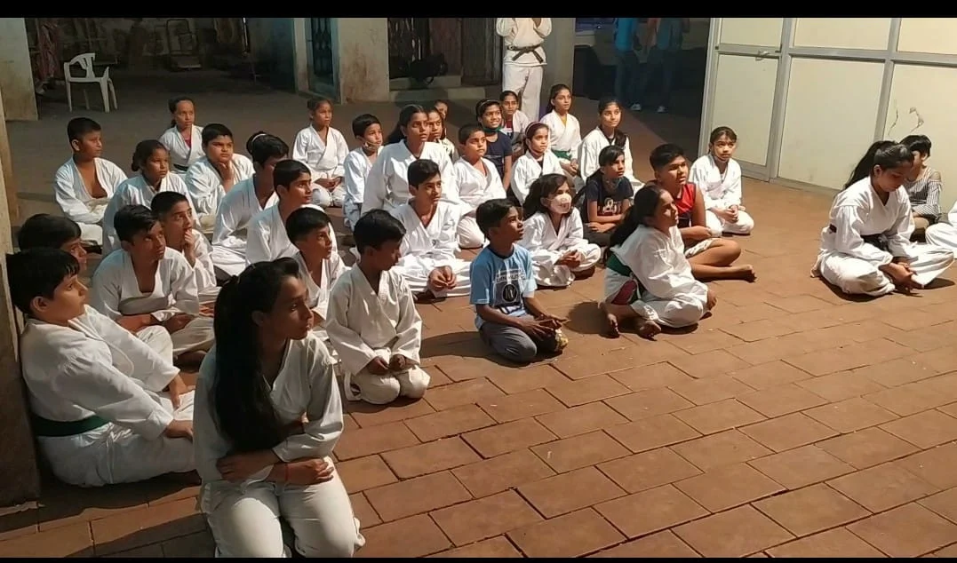 Students Practicing Kata