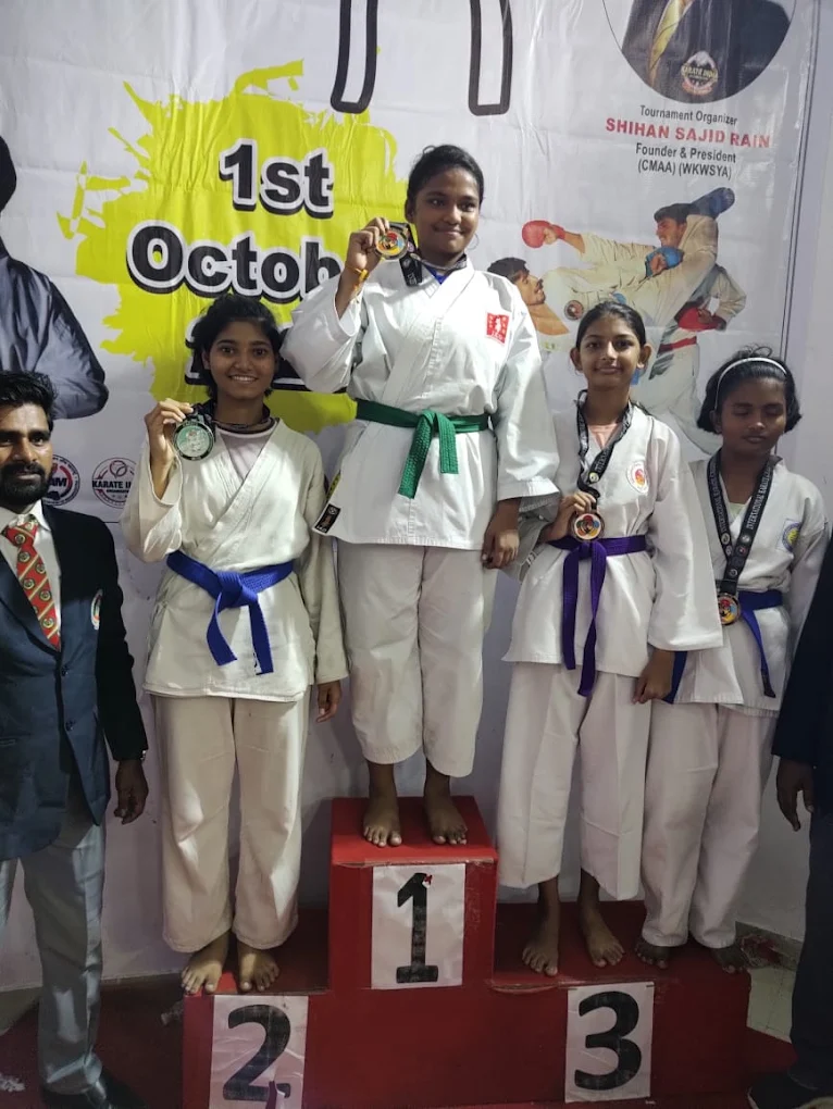 Karate Sparring Practice